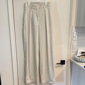 Lululemon Athletica Off-White Wide Leg Pants